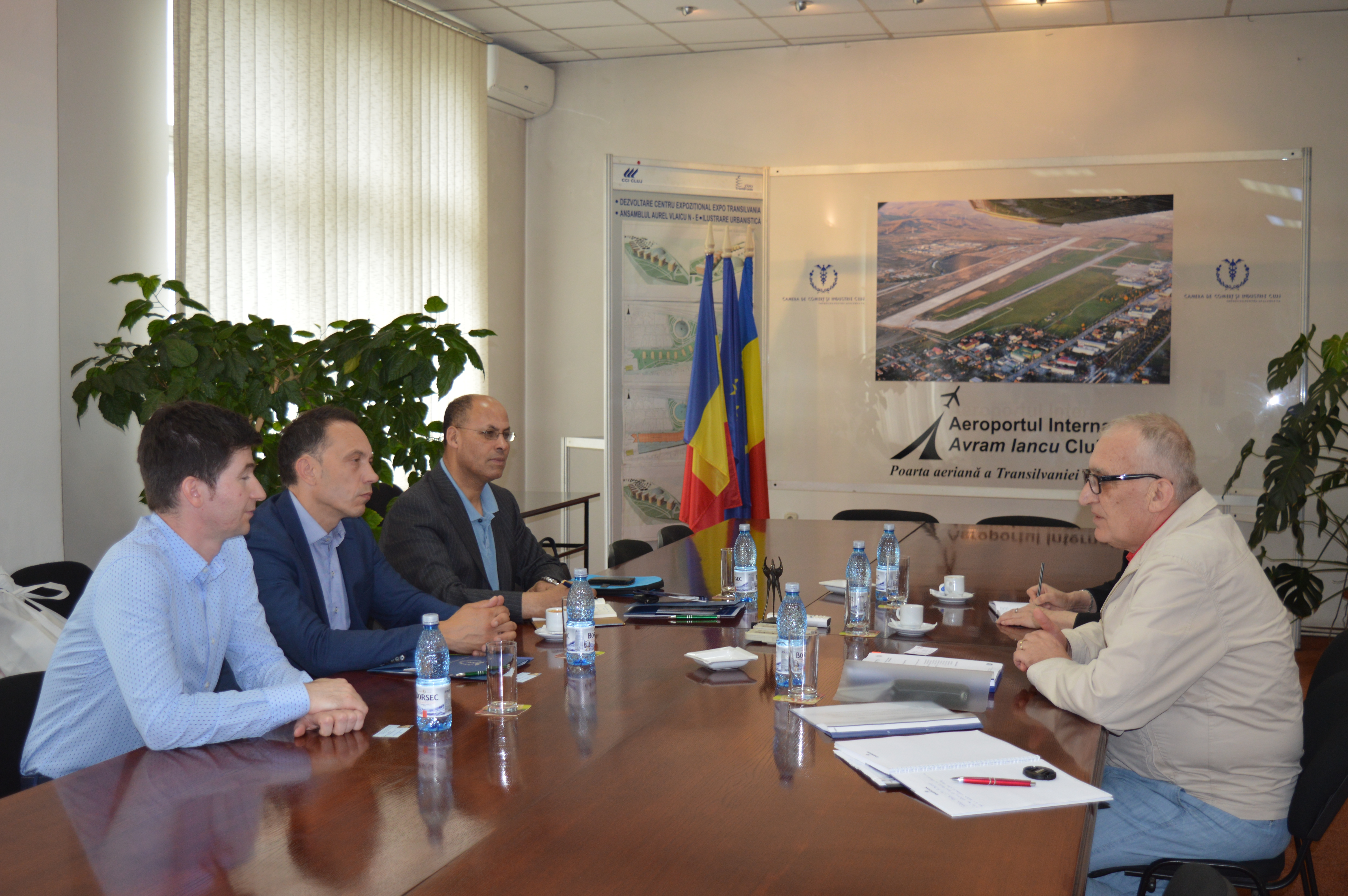 Delegaţie olandeză, în vizită la Camera de Comerţ şi Industrie Cluj