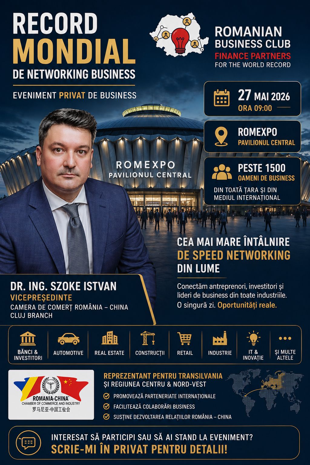 Networking Event Rbc Eveniment istoric, „RBC Global Networking Record”, pe data de 27 mai ...